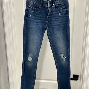 White House Black Market Blue Skinny Jeans